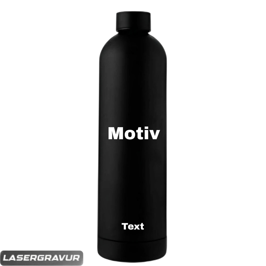 EDELSTAHL TRINKFLASCHE - PERSONALISIEREN - NENKAIZEN