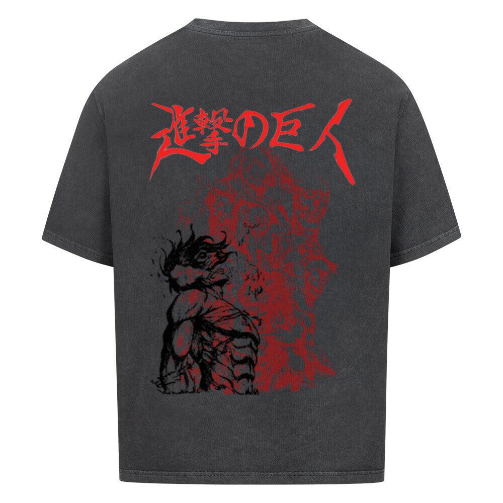 "Eren Yeager - Attack on Titan" Oversized Shirt - NENKAIZEN