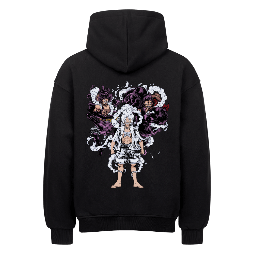 "Luffy X Gear 345 - One Piece" Oversized Hoodie - NENKAIZEN