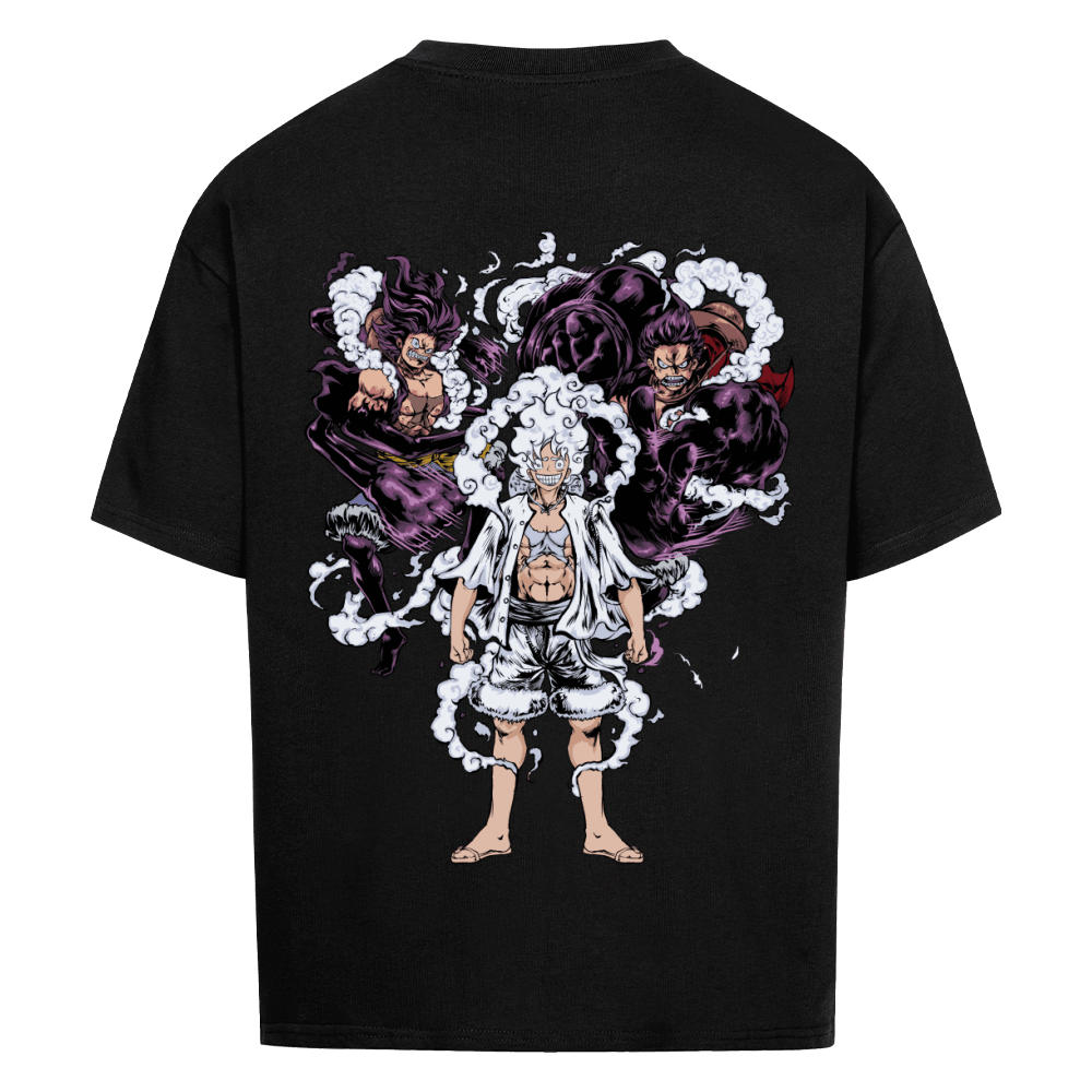 "Luffy X Gear 345 - One Piece" Oversized Shirt - NENKAIZEN