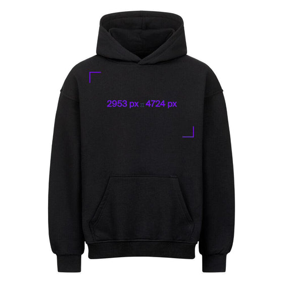 OVERSIZED HOODIE - PERSONALISIEREN (BEIDSEITIG)